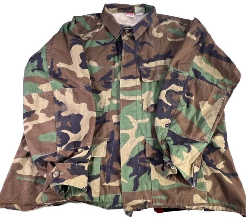 Propper US Military Woodland Camo BDU Combat Coat Jacket XX-Large Regular